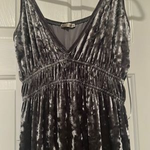 Zara crushed velvet maxi size small NWT